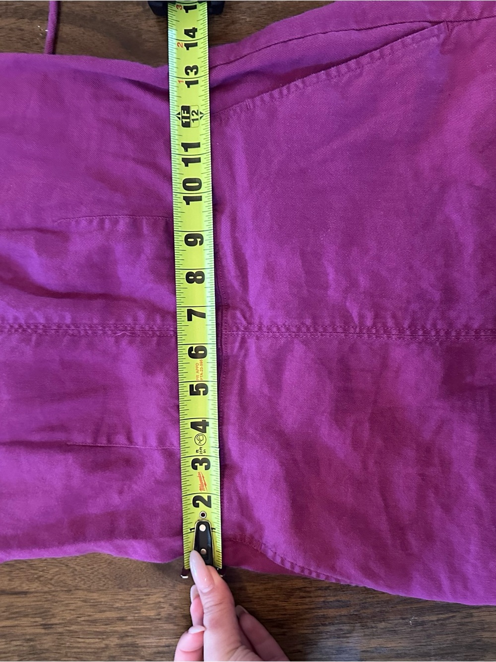 Anthropologie Maeve purple tie back mini romper spaghetti straps and tie back - Picture 8 of 11
